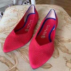 Hot pink Rothy’s size 8 shoe